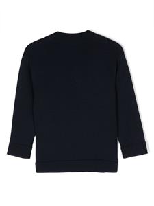 balmainkids Balmain Kids Intarsia trui - Blauw