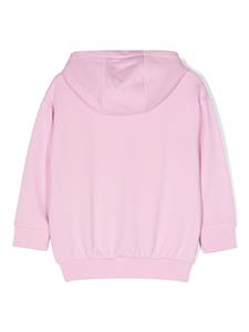 kenzokids Kenzo Kids Hoodie met tijgerprint - Roze
