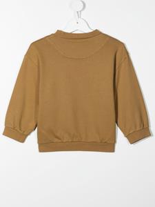rejinapyo Rejina Pyo Sweater met logoprint - Bruin