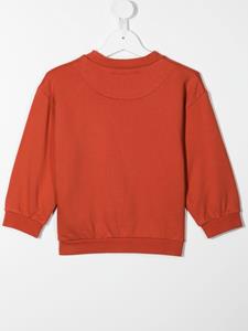 rejinapyo Rejina Pyo Sweater met logoprint - Rood
