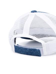 versacekids Versace Kids Gerafelde honkbalpet - Blauw