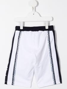 Aigner Kids Shorts met logostreep - Wit