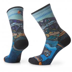 Smartwool Hike Light Cushion Icy Range Print Crew Sok Assorti / Gemengd