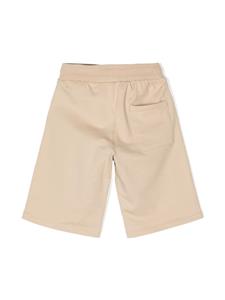aignerkids Aigner Kids Trainingsshorts met logoprint - Beige