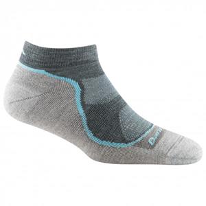 Darn Tough - Women's Light Hiker No Show Lightweight w Cushion - Wandelsokken, grijs