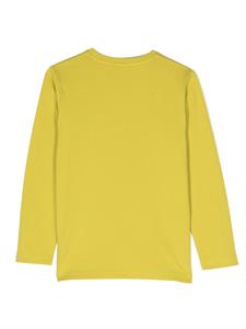 bosskidswear BOSS Kidswear T-shirt met logoprint - Groen
