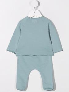 teddy&minou TEDDY & MINOU Broek set met borduurwerk - Blauw