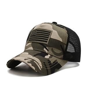 Cap Factory Mannen Mesh Baseball Cap Vrouwen Tactische Militaire Papa Hoed VS Amerikaanse Vlag US Unisex Hiphop Hoeden Outdoor Sport Caps camouflage