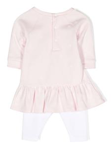 givenchykids Givenchy Kids Broeken set met geborduurd logo - Roze
