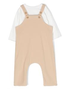 teddy&minou TEDDY & MINOU Tuinbroek met lange mouwen - Beige