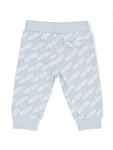 kenzokids Kenzo Kids Trainingsbroek met logoprint - Blauw