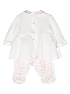 chiaraferragnikids Chiara Ferragni Kids Pyjama met logoprint - Wit