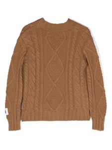 msgmkids MSGM Kids Gebreide muts - Bruin