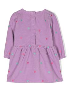 stellamccartneykids Stella McCartney Kids Ribfluwelen jurk - Paars