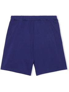 Gucci Kids Shorts met geborduurd logo - Blauw