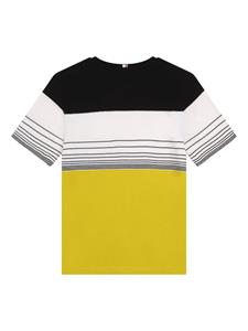 BOSS Kidswear Gestreept T-shirt - Zwart