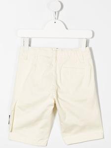 stoneislandjunior Stone Island Junior Shorts met logopatch - Geel