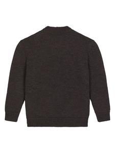 dolce&gabbanakids Dolce & Gabbana Kids Intarsia trui - Grijs