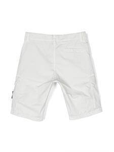 Stone Island Junior Shorts met logopatch - Grijs