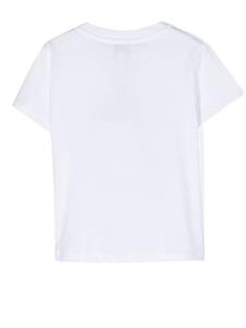 kenzokids Kenzo Kids T-shirt met tijgerprint - Wit
