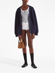 Prada Vest met V-hals - Blauw
