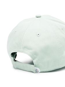 monclerenfant Moncler Enfant Honkbalpet met logoprint - Groen