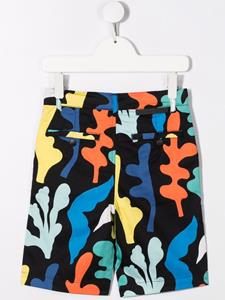 Stella McCartney Kids Shorts met colourblocking - Zwart