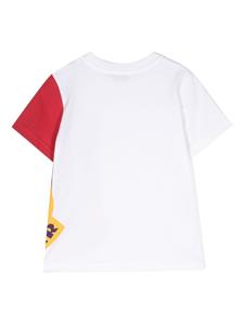 Moncler Enfant T-shirt met logopatch - Wit