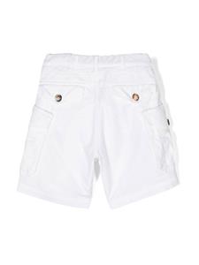 Brunello Cucinelli Kids Katoenen shorts - Wit