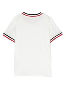 monclerenfant Moncler Enfant Sweater met gestreept detail - Wit