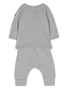 monclerenfant Moncler Enfant Trainingspak met geborduurd logo - Grijs