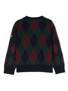 poloralphlaurenkids POLO RALPH LAUREN KIDS Wollen vest - Blauw