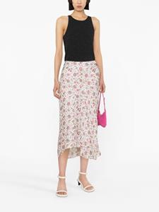 ISABEL MARANT Rok met bloemenprint - Wit