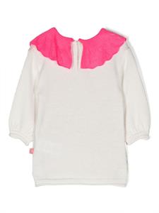 Billieblush Jurk met kersenprint - Beige