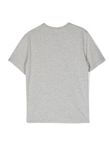 woolrichkids Woolrich Kids T-shirt met logoprint - Grijs