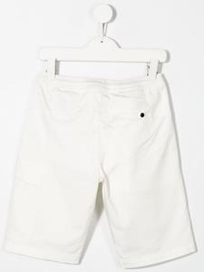 c.p.companykids C.P. Company Kids Trainingsshorts met logopatch - Wit
