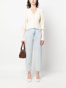 ullajohnson Ulla Johnson Vest met V-hals - Beige