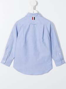thombrownekids Thom Browne Kids Klassiek Oxford shirt - Blauw