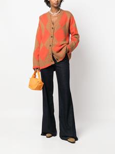 ladoublej La DoubleJ Intarsia vest - Bruin