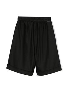 monclerenfant Moncler Enfant Shorts met logoband - Zwart