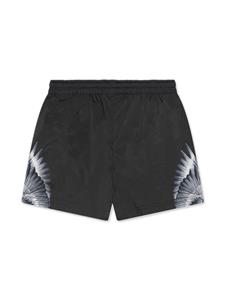 marceloburloncountyofmilankids Marcelo Burlon County Of Milan Kids Trainingsshorts met vleugelprint - Zwart