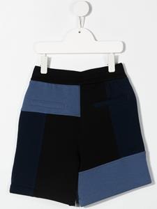 Emporio Armani Kids Tweekleurige shorts - Blauw