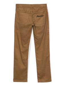 moschinokids Moschino Kids Ribfluwelen broek - Bruin