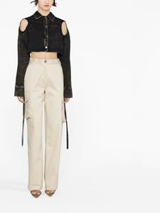 ANDREĀDAMO Cropped jack - Zwart