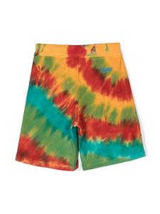 Dsquared2 Kids Shorts met tie-dye print - Geel