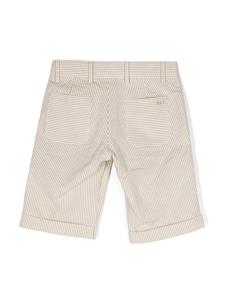 faykids Fay Kids Gestreepte shorts - Beige