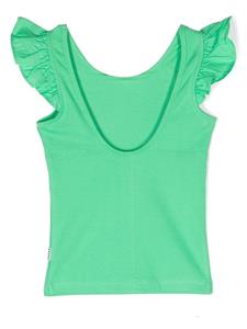 Molo T-shirt met ruches - Groen