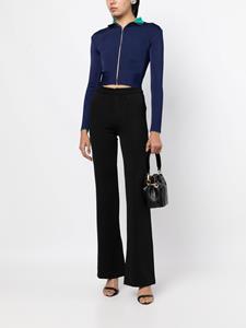 hervel.leroux Herve L. Leroux Vest met dubbele rij knopen - Blauw