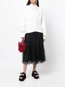 ceciliebahnsen Cecilie Bahnsen Vest met V-hals - Wit