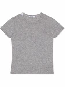 dolce&gabbanakids Dolce & Gabbana Kids Katoenen T-shirt - Grijs